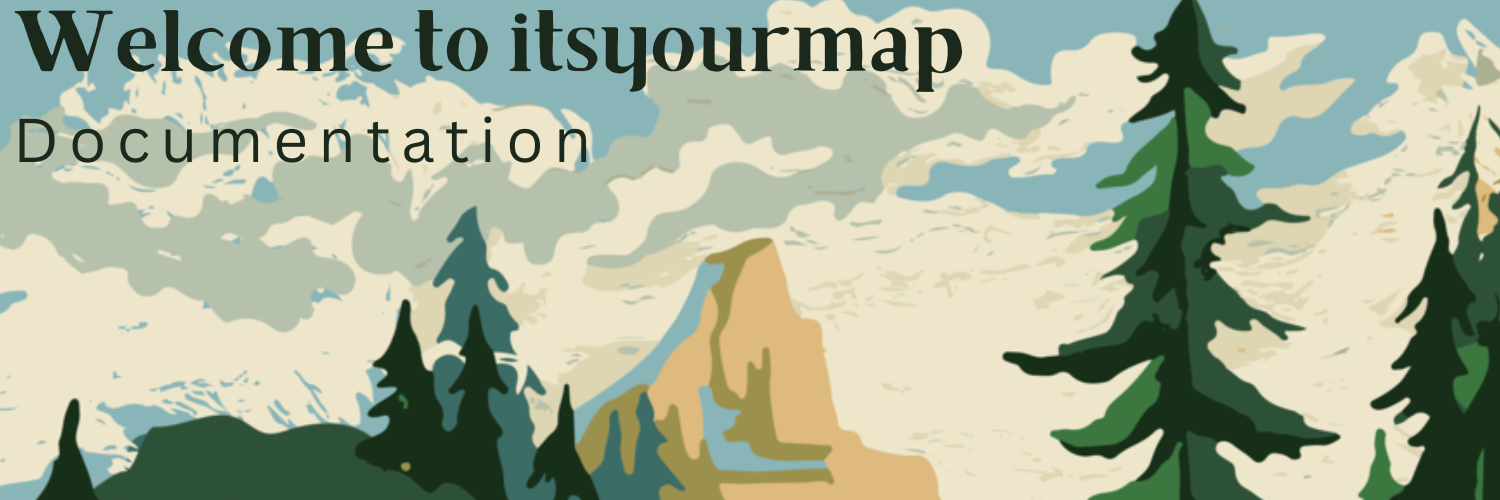 Documentation welcoming picture of itsyourmap